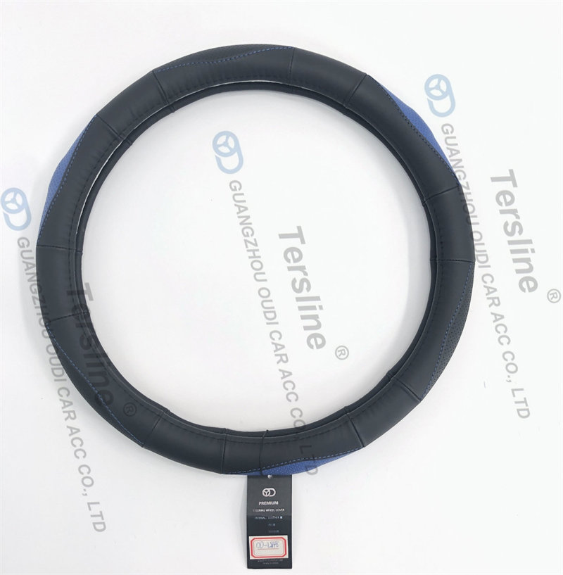 Genuine Leather Steering Wheel Cover