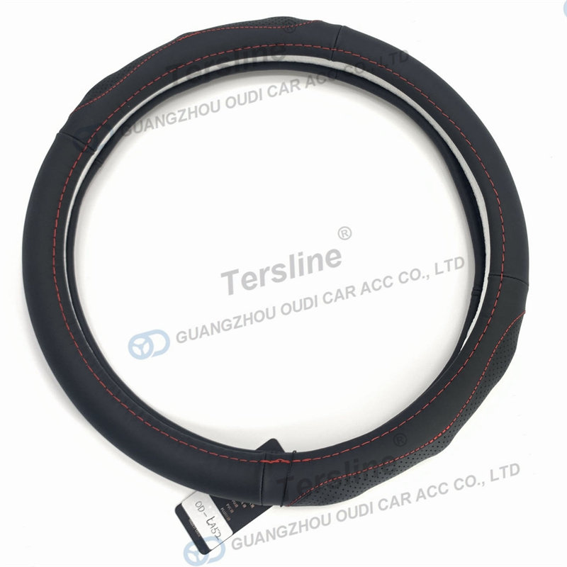 Genuine Leather Steering Wheel Cover