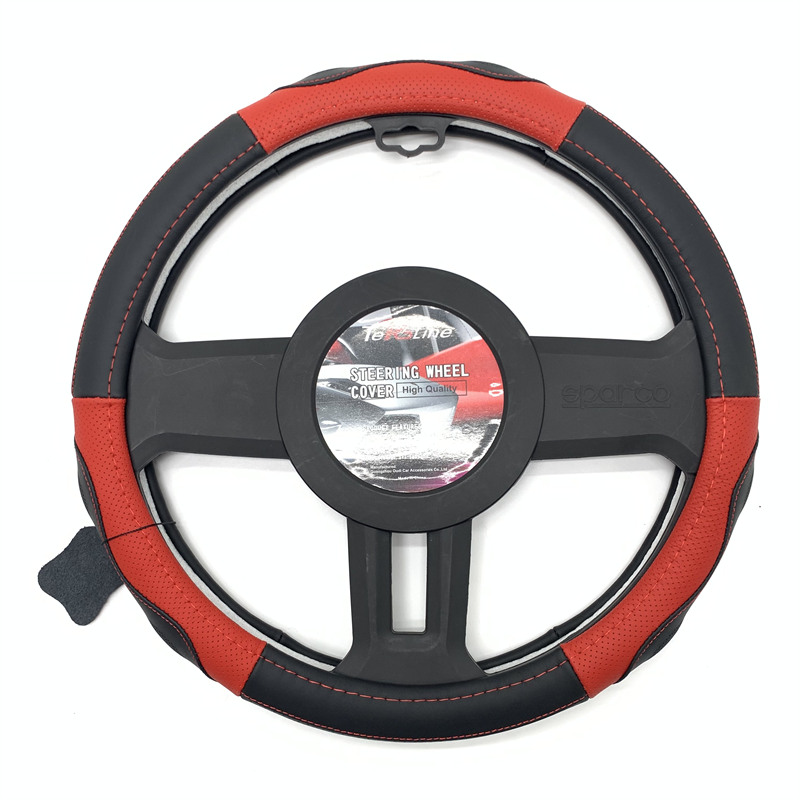 Genuine Leather Steering Wheel Cover OD-LA32