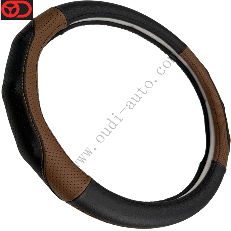 Genuine Leather Steering Wheel Cover OD-LA51