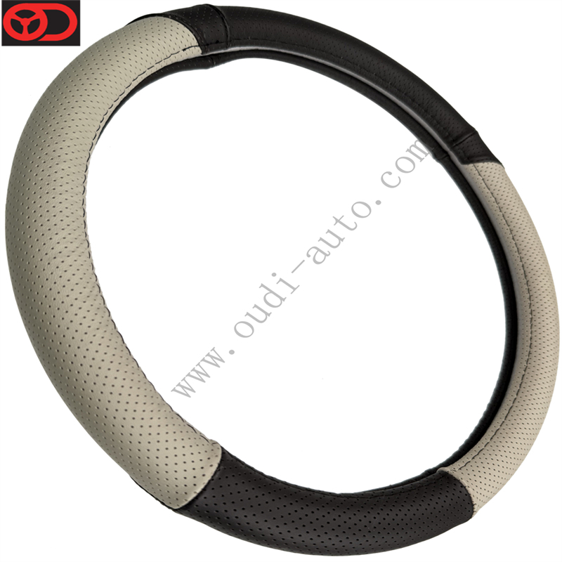 Genuine Leather Steering Wheel Cover OD-LA48