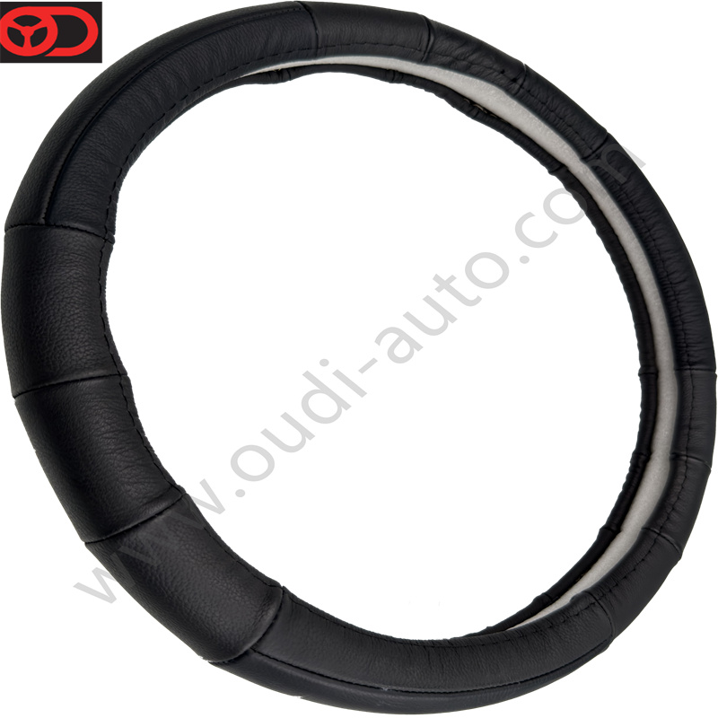 Genuine Leather Steering Wheel Cover OD-L60
