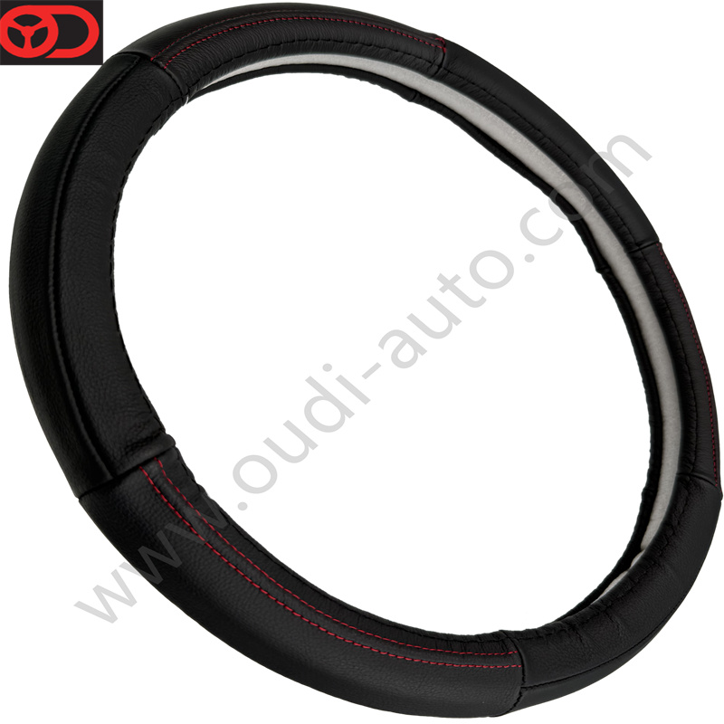 Genuine Leather Steering Wheel Cover OD-L61