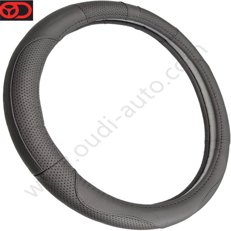 Genuine Leather Steering Wheel Cover OD-L64