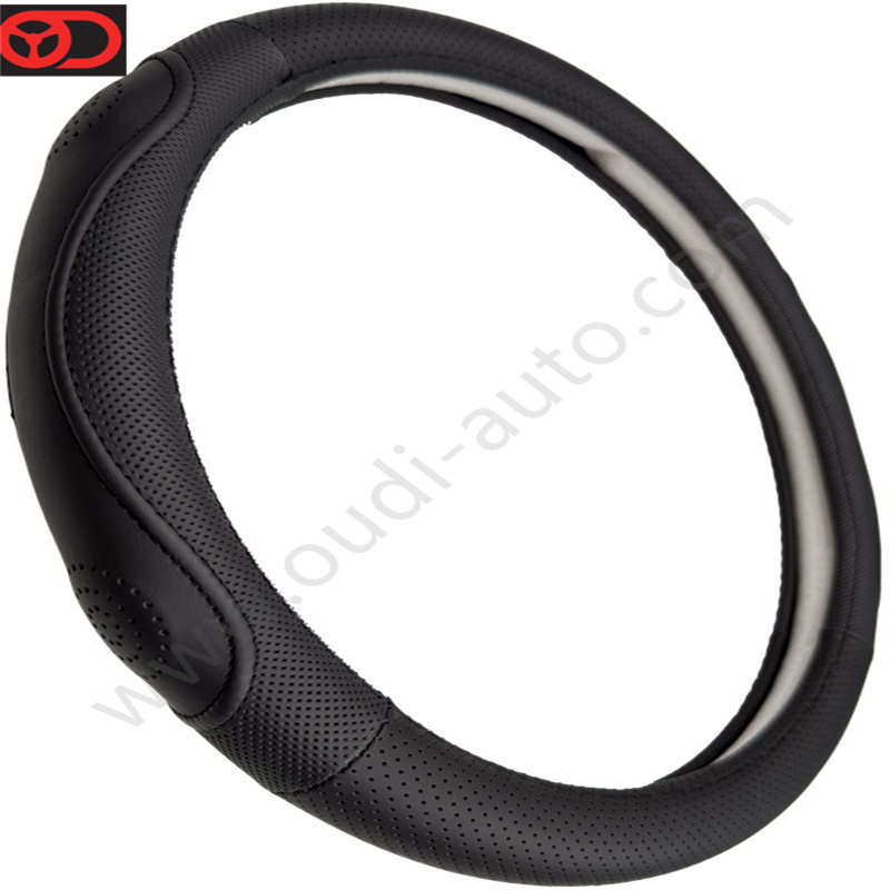 Genuine Leather Steering Wheel Cover OD-L65