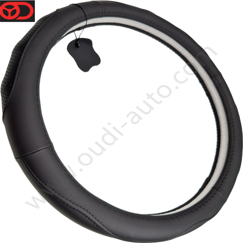Genuine Leather Steering Wheel Cover OD-L67