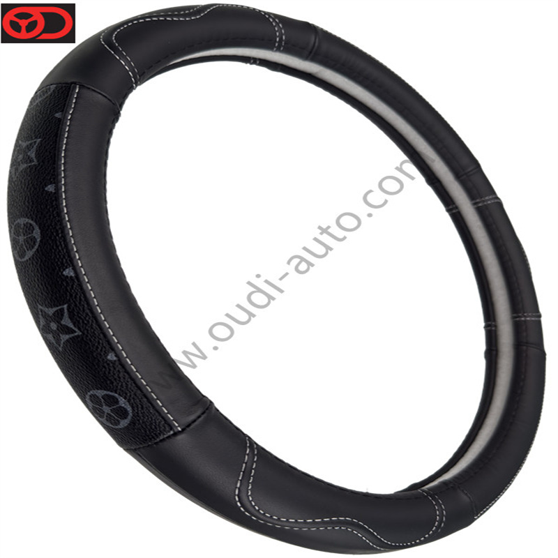 Genuine Leather Steering Wheel Cover OD-LA37